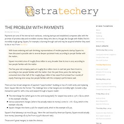 The Problem with Payments