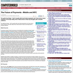 The Future of Payments - Mobile and NFC ( - Telecommunication )