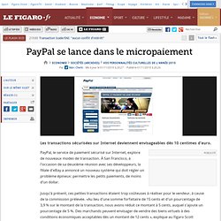 Paypal-micropaiement