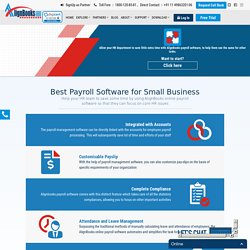 Alignbooks Payroll Software, Payroll Management Software, Online Payroll Software