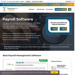 Best payroll software in India 2020