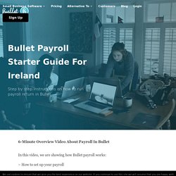 Bullet Payroll Software Starter Guide Ireland