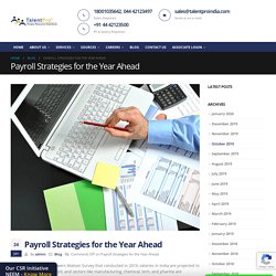 Payroll Strategies for the Year Ahead