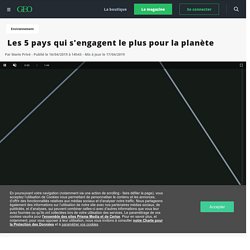 Les 5 pays qui s'engagent le plus pour la planète