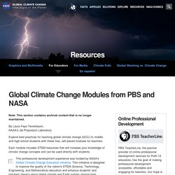 PBS/NASA Modules