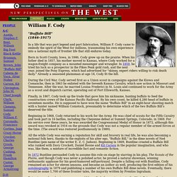 THE WEST - William F. Cody