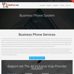 Business Phone System Services Provider- Dial Port