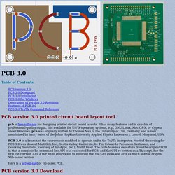 PCB Home Page