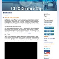 PCI DSS Compliance Blog: Encryption