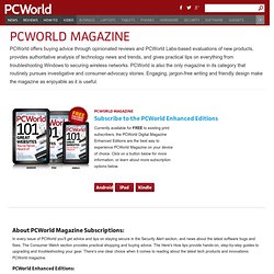 PCWorld — Superguides