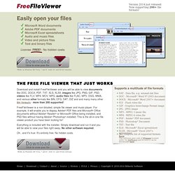 PDF, DOC, DOCX, DAT, BIN, PHP Viewer - FreeFileViewer