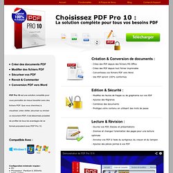 Boutique éléctronique PDF Pro 10