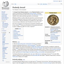 Peabody Award