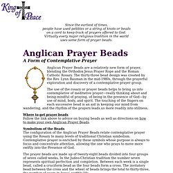 King of Peace - Anglican Prayer Beads