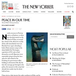 9) Peace In Our Time - The New Yorker
