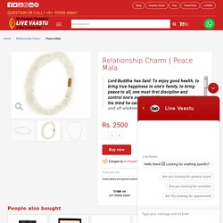 Buy Peace Mala Rose Quartz Small Bead Online - Live Vaastu