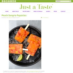 Peach Sangria Popsicles Recipe