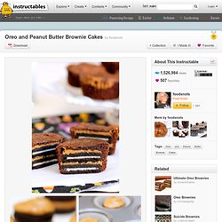 Oreo and Peanut Butter Brownie Cakes - StumbleUpon