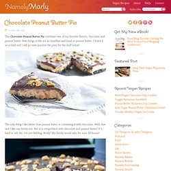 Chocolate Peanut Butter Pie & Namely Marly - StumbleUpon