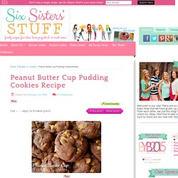 Peanut Butter Cup Pudding Cookies Recipe