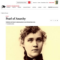 Pearl of Anarchy by Elizabeth King