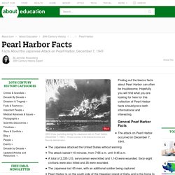 Pearl Harbor Facts