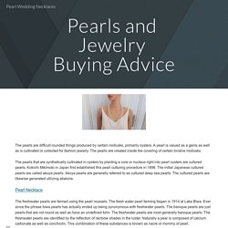 Pearl Wedding Necklaces