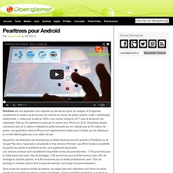 Pearltrees pour Android