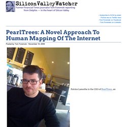 PearlTrees: A Novel Approach To Human Mapping Of The Internet -