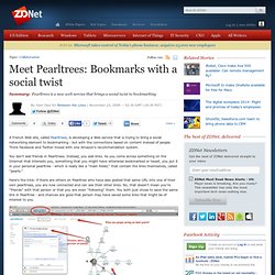 Meet Pearltrees: Bookmarks with a social twist