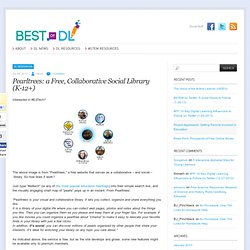 Pearltrees: a Free, Collaborative Social Library (K-12+) - Best of Digital Learning