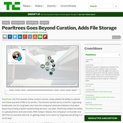 Pearltrees Goes Beyond Curation, Adds File Storage