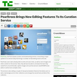 Pearltrees Brings New Editing Features To Its Curation Service