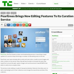 Pearltrees Brings New Editing Features To Its Curation Service