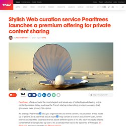 Pearltrees Launches a Premium Service for Private Content Sharing