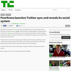 Pearltrees launches Twitter sync and reveals its social system