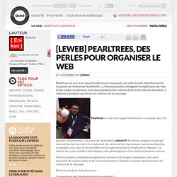 [LeWeb] Pearltrees, des perles pour organiser le web