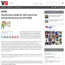 Pearltrees lands $1.6M more for social discovery on the Web