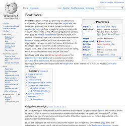 Wikipedia : Pearltrees : Français