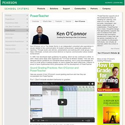 Pearson - PowerTeacher - Ken O'Connor
