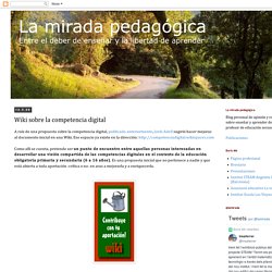 Wiki sobre la competencia digital