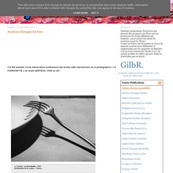 GilbR-Arts-Pédagogie: Analyses d'images Kertész