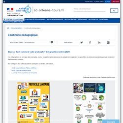  Portail pédagogique académique : Continuité pédagogique