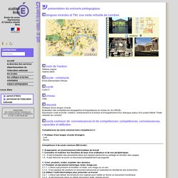 Scénario pédagogique - Direction des Services Départementaux de l'Éducation Nationale de la Marne