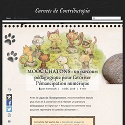 MOOC CHATONS : un parcours pédagogique pour favoriser l’émancipation numérique