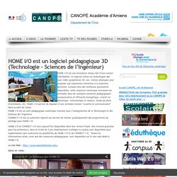 HOME I/O est un logiciel pédagogique 3D (Technologie – Sciences de l’Ingénieur)