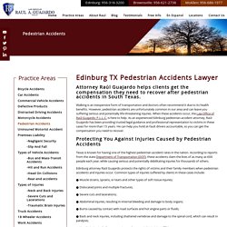 Pedestrian Accident Lawyer in Edinburg TX