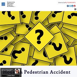 Houston Pedestrian Accident Lawyers