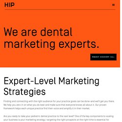 Pediatric Dentistry - HIP Creative