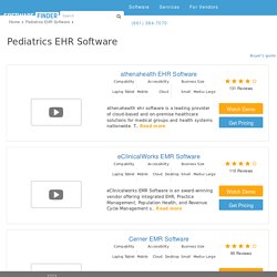 Best Pediatrics EHR/EMR Software Demo Latest Reviews